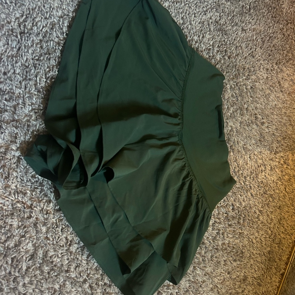 Aerie Dark Green Athletic Shorts